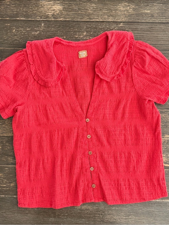 Free People Tops - Free People Collared Top